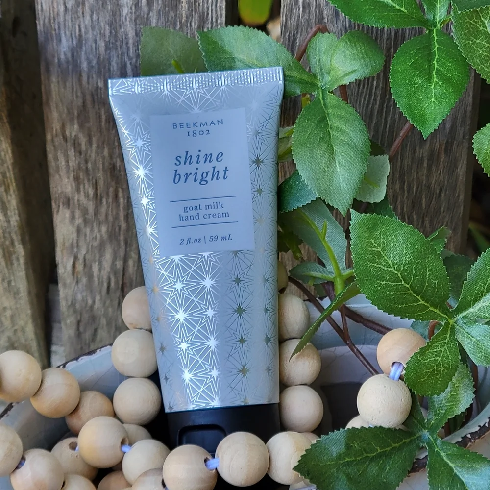 NEW BEEKMAN 1802 Goat Milk Hand Cream Shine Bright - Picture 1 of 4